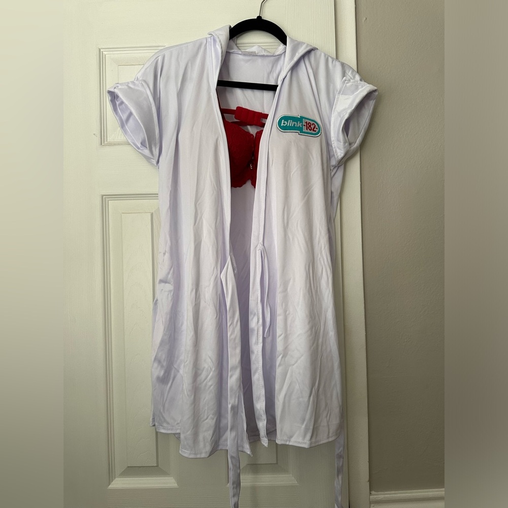 Blink-182 Enema of the State album cover nurse Halloween costume
